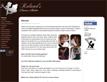 Tablet Screenshot of danceatrolands.com